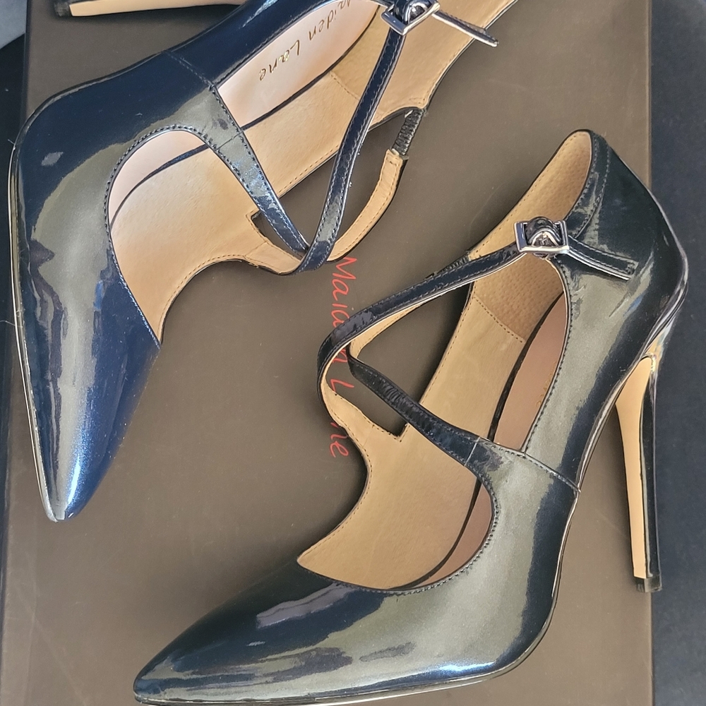 Maiden Lane Pumps Leather Sz 7